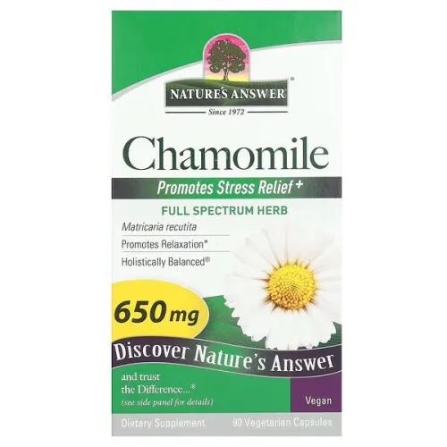 Nature's Answer Kamille, 650 mg, 90 kapsler