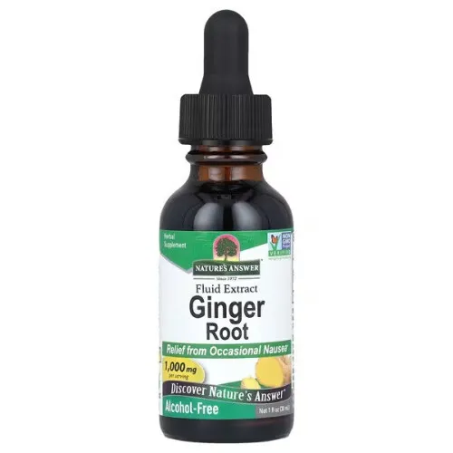 Nature's Answer Ingefærrod, 1000 mg, 30 ml