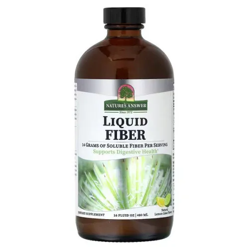 Nature's Answer Flydende Fiber, Lemon-Lime, 480 ml