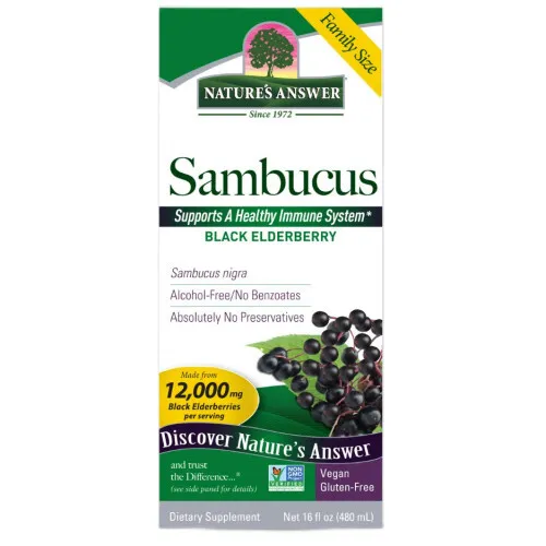 Nature's Answer Sambucus, 480 ml