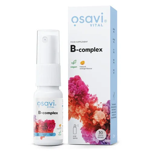 Osavi B-Complex Oral Spray, Appelsin, 25 ml