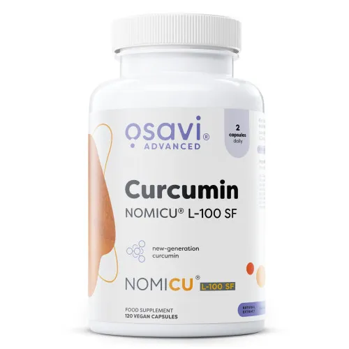 Osavi Curcumin NOMICU L-100 SF, 120 vegankapsler
