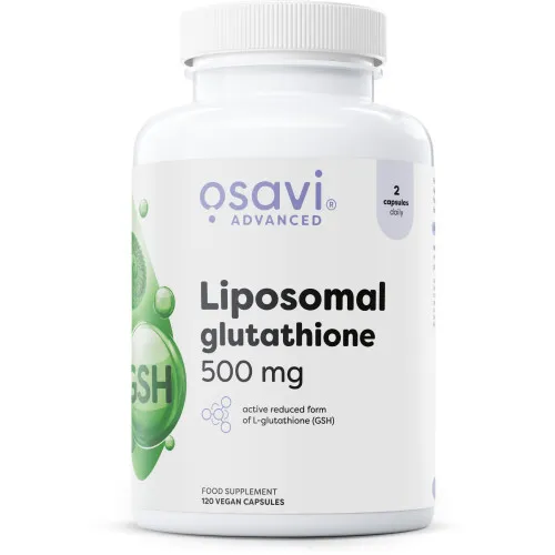Osavi Liposomal Glutathion, 500 mg, 120 vegankapsler