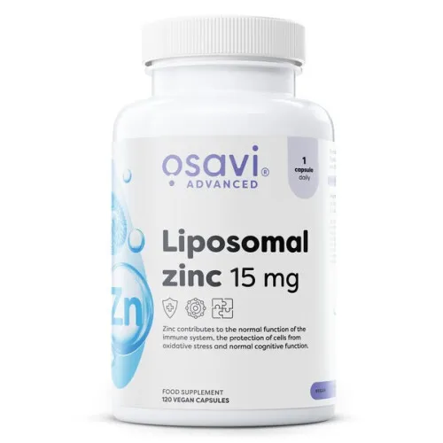 Osavi Liposomal Zink, 15 mg, 120 vegankapsler
