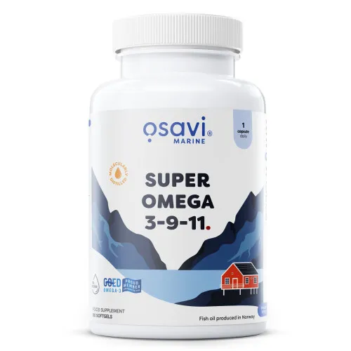 Osavi Super Omega 3-9-11, 90 kapsler