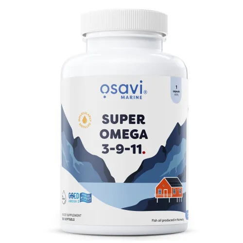 Osavi Super Omega 3-9-11, 120 kapsler