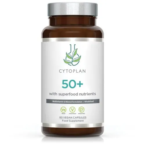 Cytoplan 50+ Multivitamin, 60 kapsler