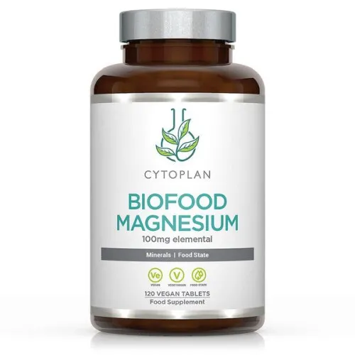 Cytoplan Biofood Magnesium, 120 vegansk tabletter