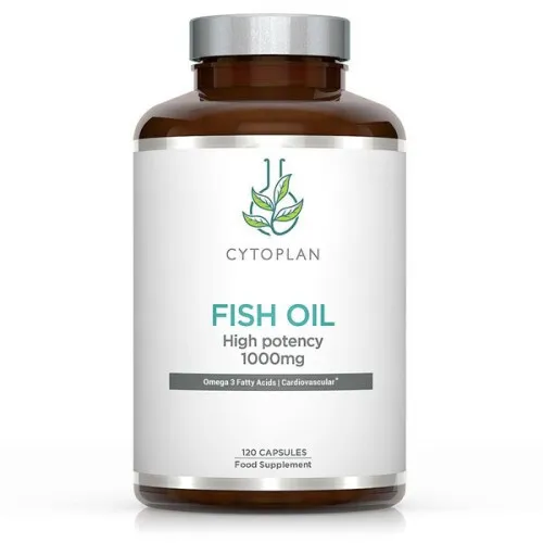 Cytoplan Fiskeolie, 120 kapsler