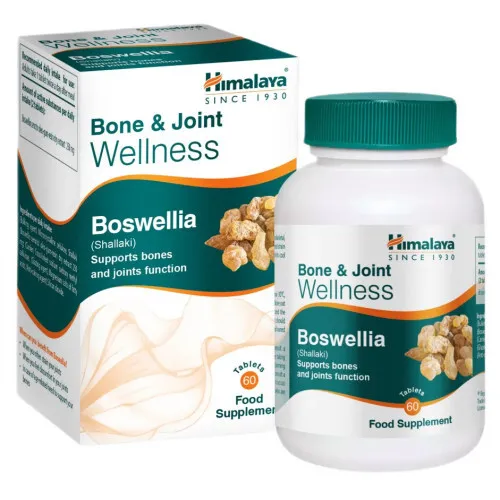 Himalaya Knogle & Led Wellness Boswellia (Shallaki), 60 tabletter