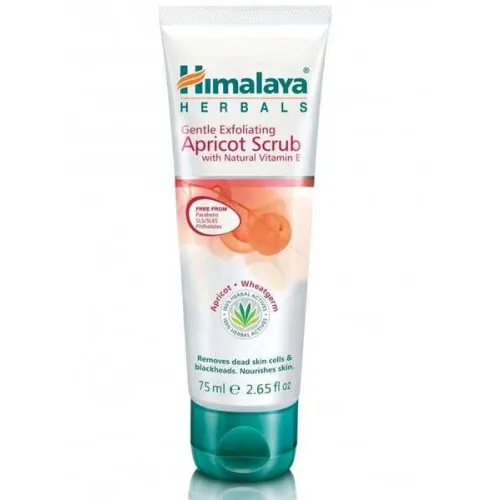 Himalaya Mild Eksfolierende Abrikos Scrub, 75 ml
