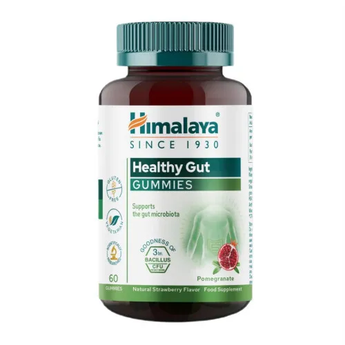 Himalaya Sund Tarm Gummies, Naturlig Jordbær, 60 gummies