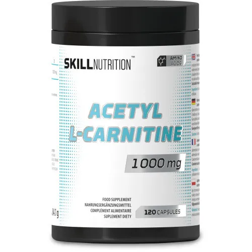 Skill Nutrition Acetyl L-Carnitin, 1000 mg, 120 vegankapsler
