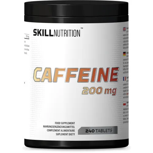 Skill Nutrition Koffein 200 mg, 240 tabletter