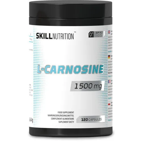 Skill Nutrition L-Carnosin 1500 mg, 120 vegankapsler