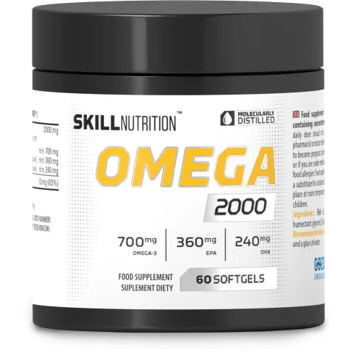 Skill Nutrition Omega 2000, 60 kapsler