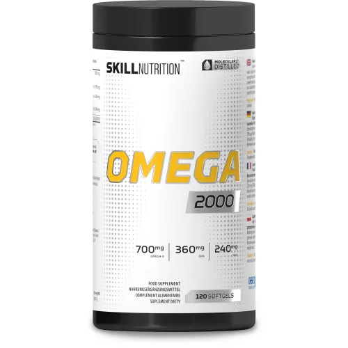 Skill Nutrition Omega 2000, 120 kapsler