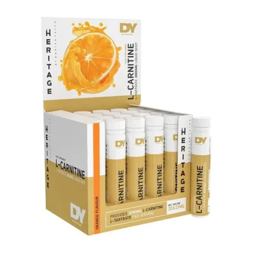 Dorian Yates Flydende L-Carnitin 3000, Orange, 20 x 25 ml