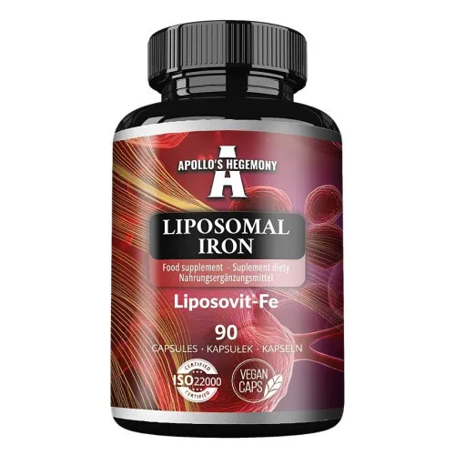 Apollo's Hegemony Liposomal Jern, 90 kapsler
