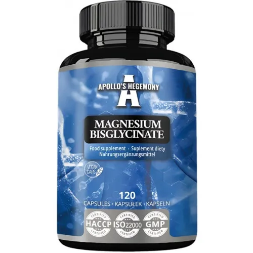 Apollo's Hegemony Magnesium Bisglycinat, 120 kapsler