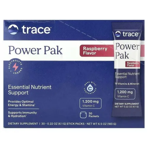 Trace Minerals Power Pak, 30 breve