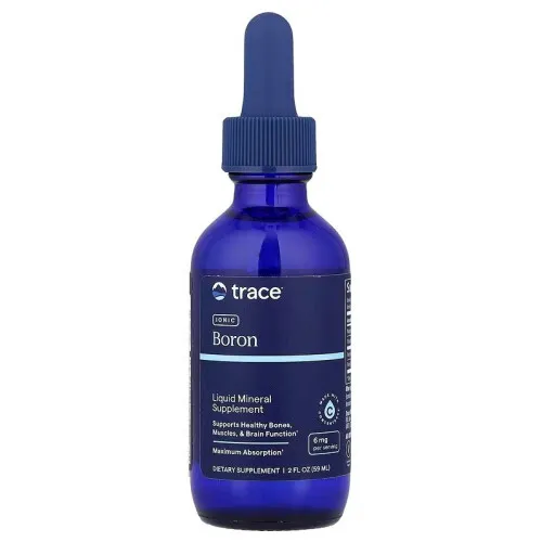 Trace Minerals Ionisk Bor, 6 mg, 59 ml