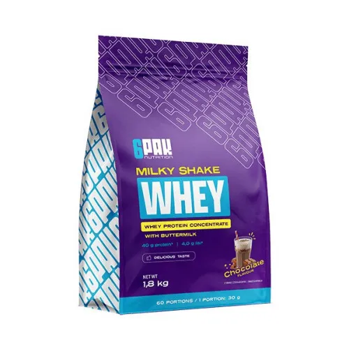 6 Pak Mælke Shake Whey, 1800 gram