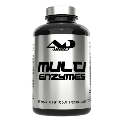 Addict Sport Nutrition Multi Enzymer, 90 kapsler