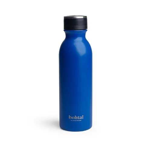 Smartshake Bohtal Isoleret Flaske, Klassisk Blå, 600 ml