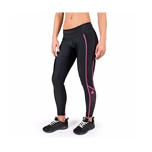 Gorilla Wear Dame Carlin Kompression Tights Sort Pink