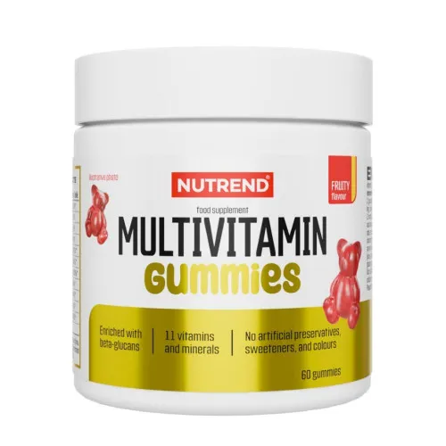 Nutrend Multivitamin Gummies, Fruity, 60 gummier