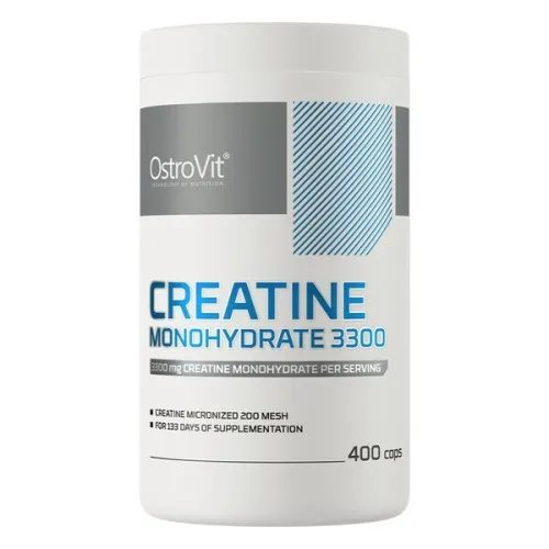 OstroVit Kreatin Monohydrat, 400 kapsler