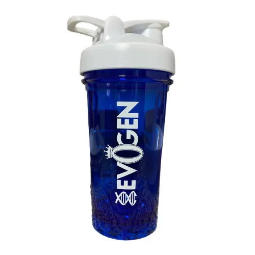 Evogen Crown Pro Shaker, Blå Hvid, 500 ml