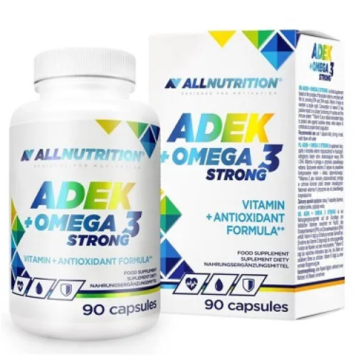 Allnutrition ADEK + Omega 3 Stærk, 90 kapsler