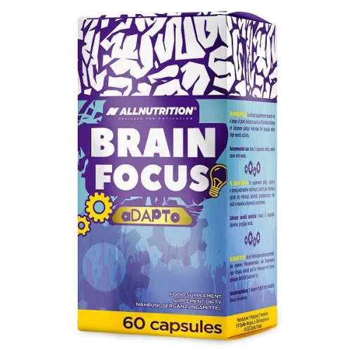 Allnutrition Brain Focus Adapto, 60 kapsler
