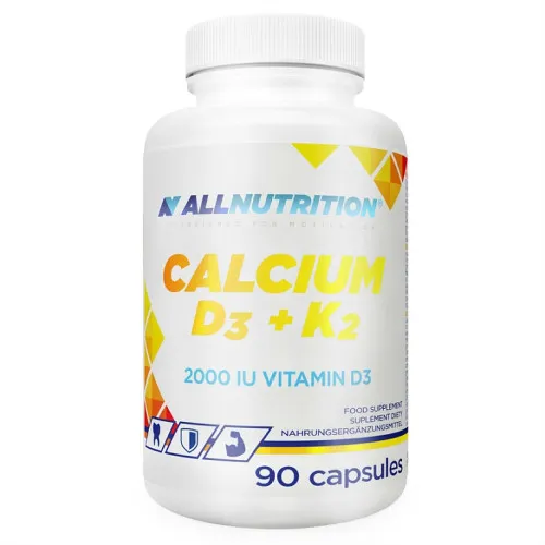 Allnutrition Calcium D3 + K2, 90 kapsler