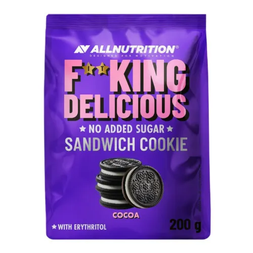 Allnutrition Fitking Delicious Sandwich Cookie, 200 gram
