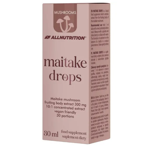 Allnutrition Svampe Maitake Dråber, 300 mg, 30 ml