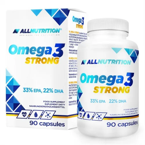 Allnutrition Omega 3 Stærk, 90 kapsler