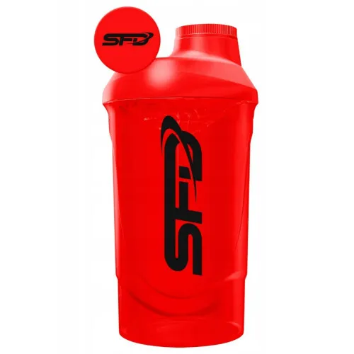 SFD Shaker, Fire Red, 600 ml