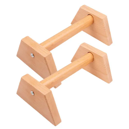 Armbøjningsgreb i bøgetræ, 2 stk