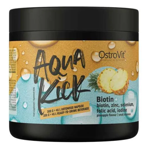 OstroVit Aqua Kick Biotin, Pineapple, 300 gram