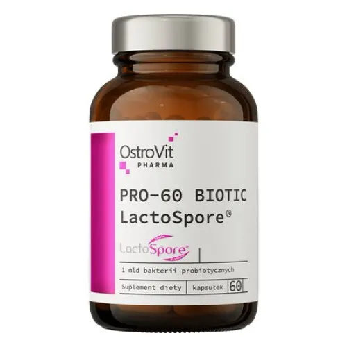 OstroVit PRO-60 Biotic LactoSpore, 60 kapsler