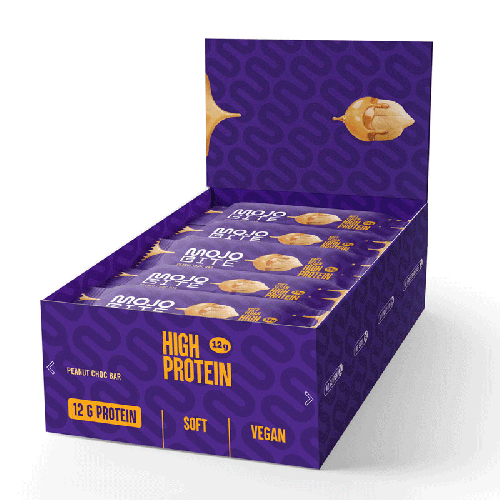 Bløde proteinbarer (12 x 50 g)
