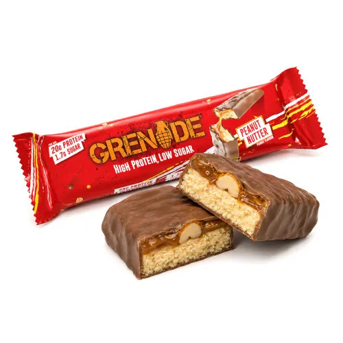 Grenade bar med 37% protein (1 x 60 g)-Peanut Nutter
