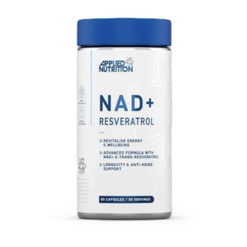 Applied Nutrition NAD+ Resveratrol (60 kapsler)