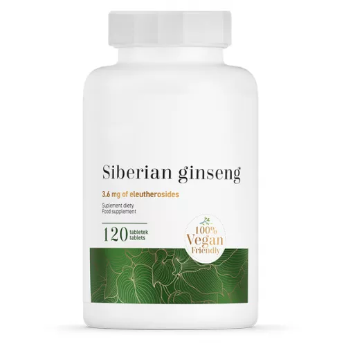 Ginseng fra Sibirien (120 tabletter)