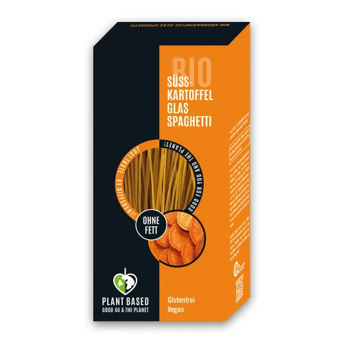 Øko Spaghetti af Sweet Potato med gurkemeje (250 g)