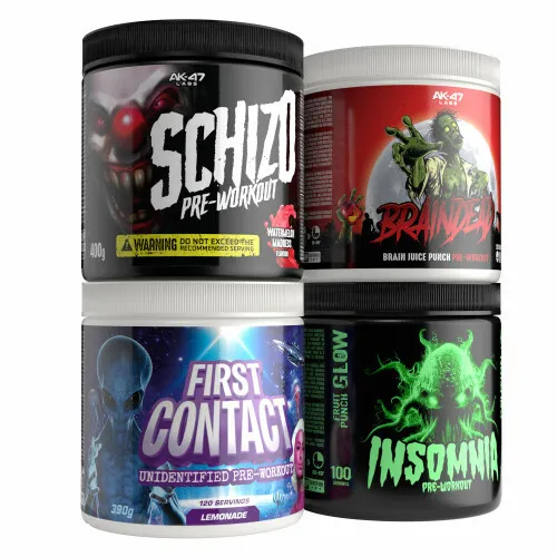 A₭-47 Labs Pre-workout tester box