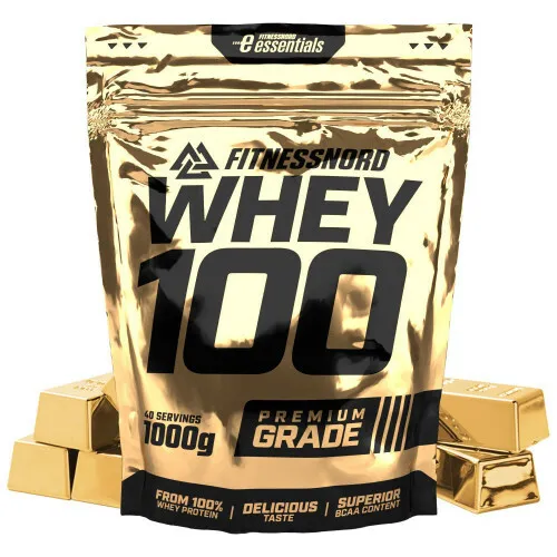 FITNESSNORD WHEY 100% PROTEIN 1000 g -Salted Caramel